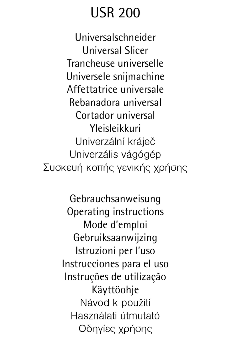 AEG USR 200 User manual