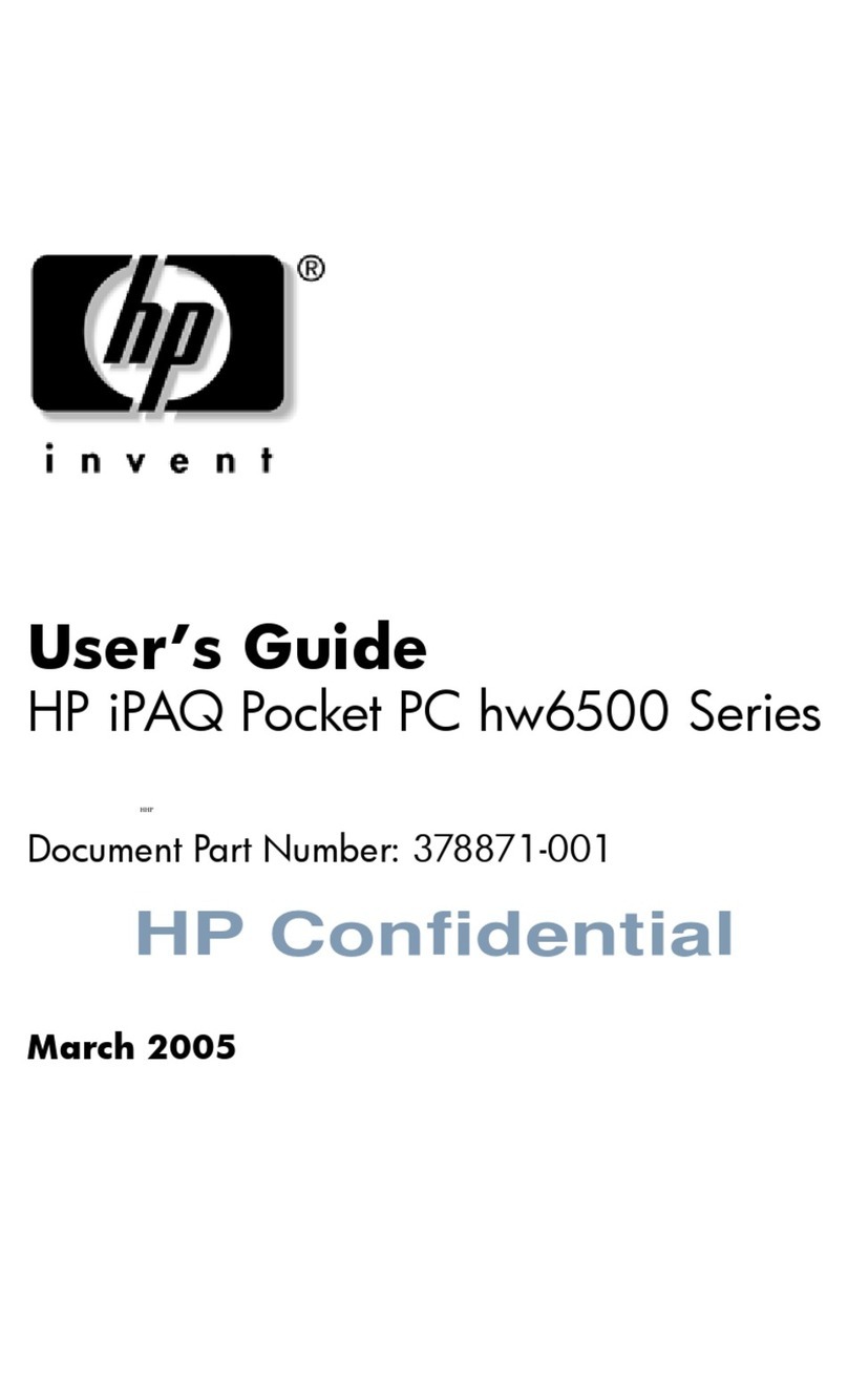 HP iPAQ hw6500 user guide