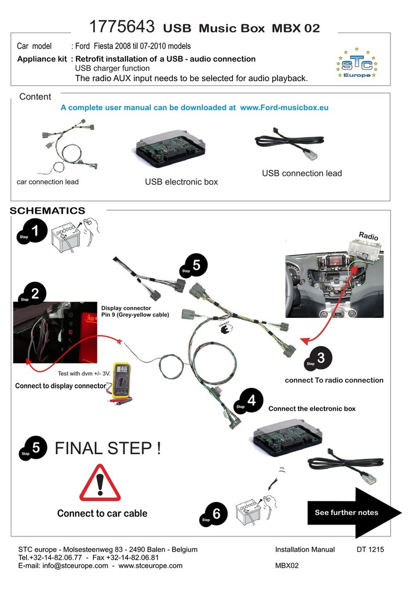 STC MBX 02 Quick installation manual