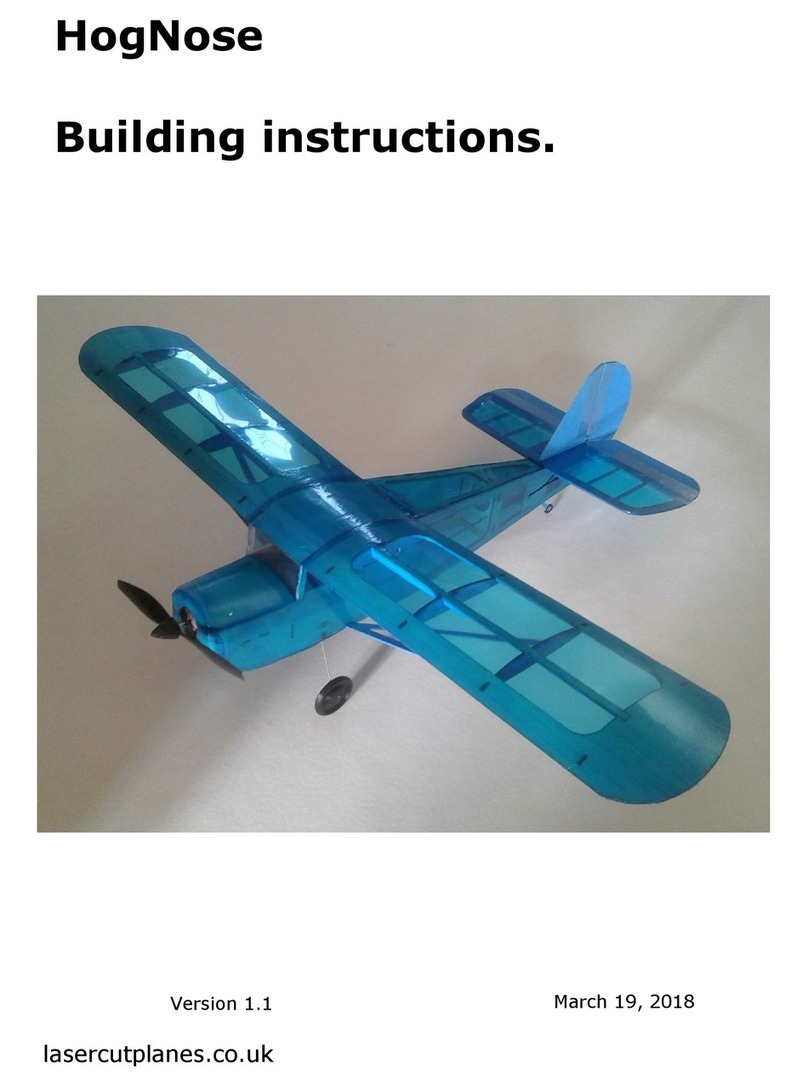 Laser Cut Planes HogNose Building instructions
