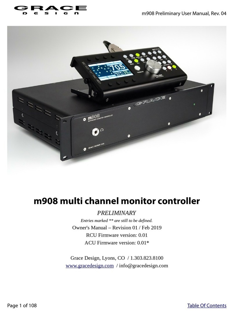 Grace m908 user manual