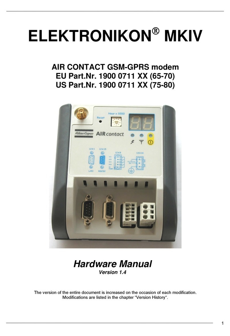 Atlas Copco Air Contact Hardware manual