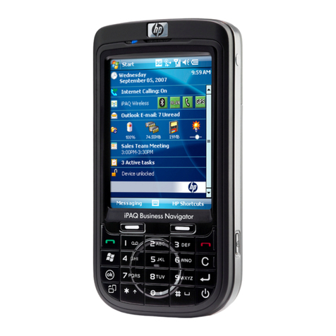 HP iPAQ Business Navigator User manual