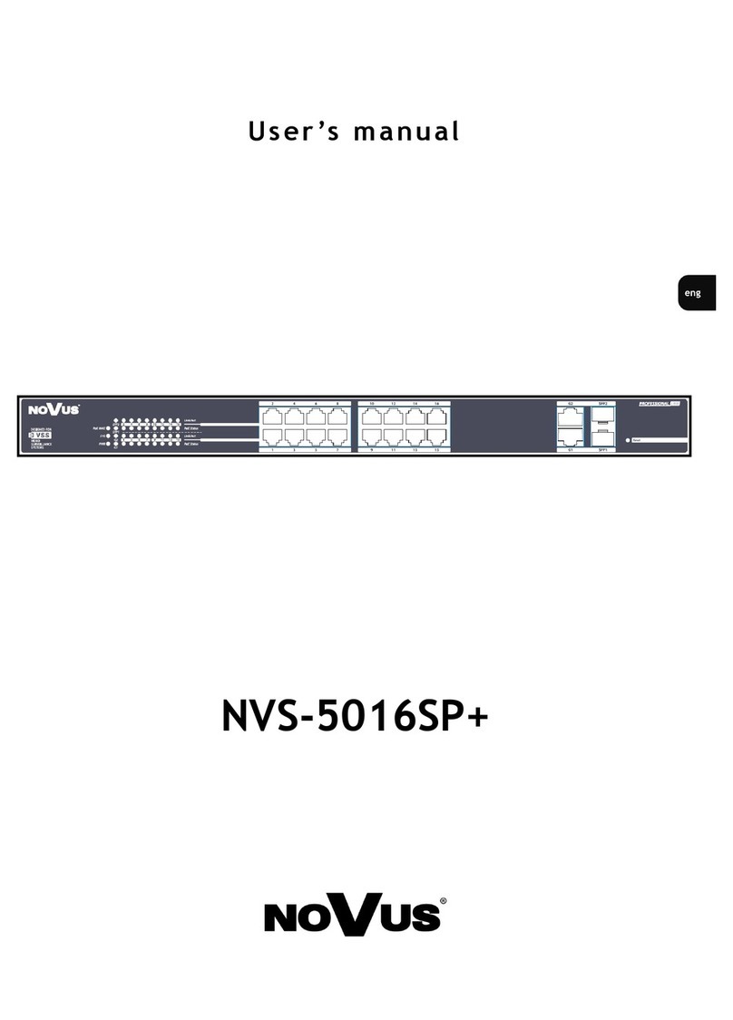 Novus NVS-5016SP+ User manual