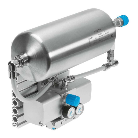 Festo DPA-***-10-***-CRVZS Series operating instructions