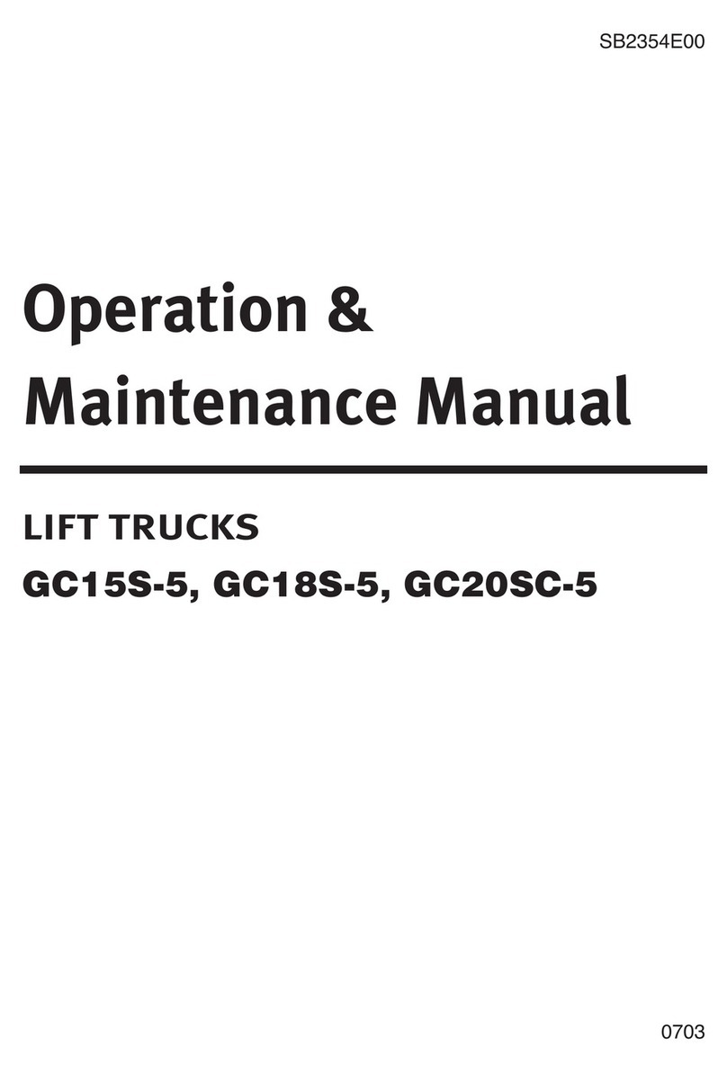 Doosan GC15S-5 Operation & maintenance manual