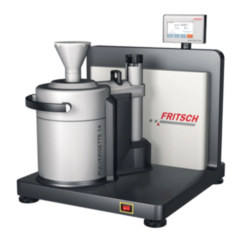 Fritsch premium PULVERISETTE 14 User manual