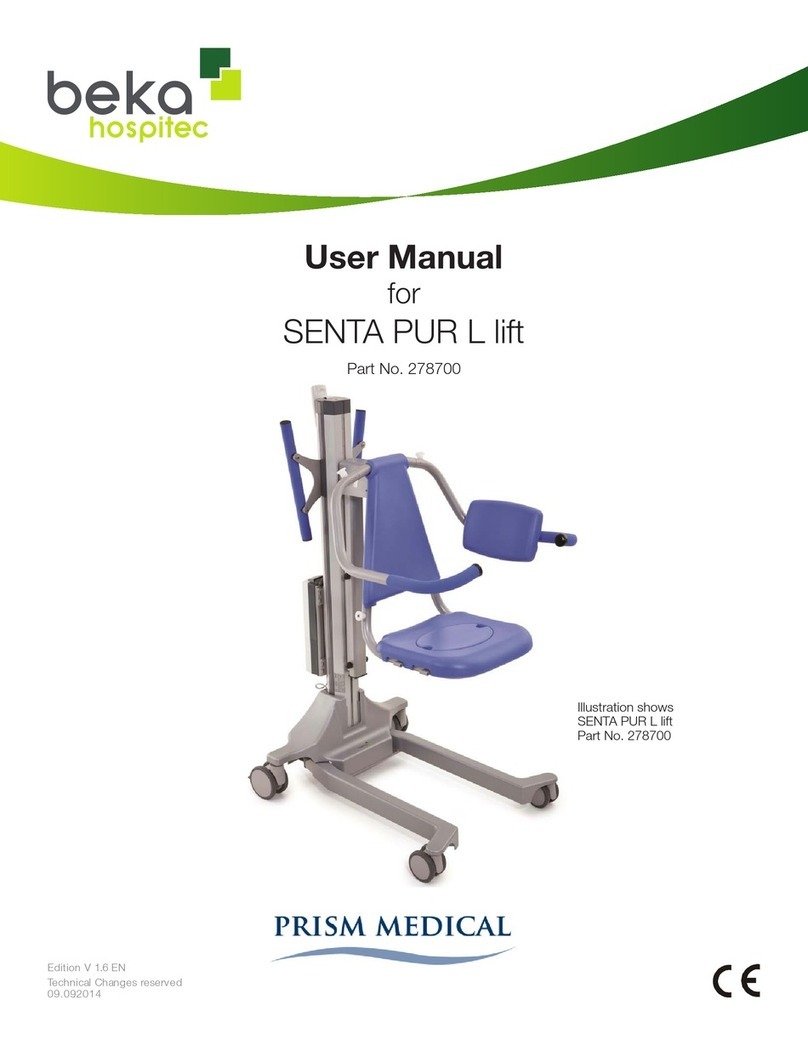 Beka Hospitec SENTA PUR L user manual Beka Hospitec SENTA PUR L user manual