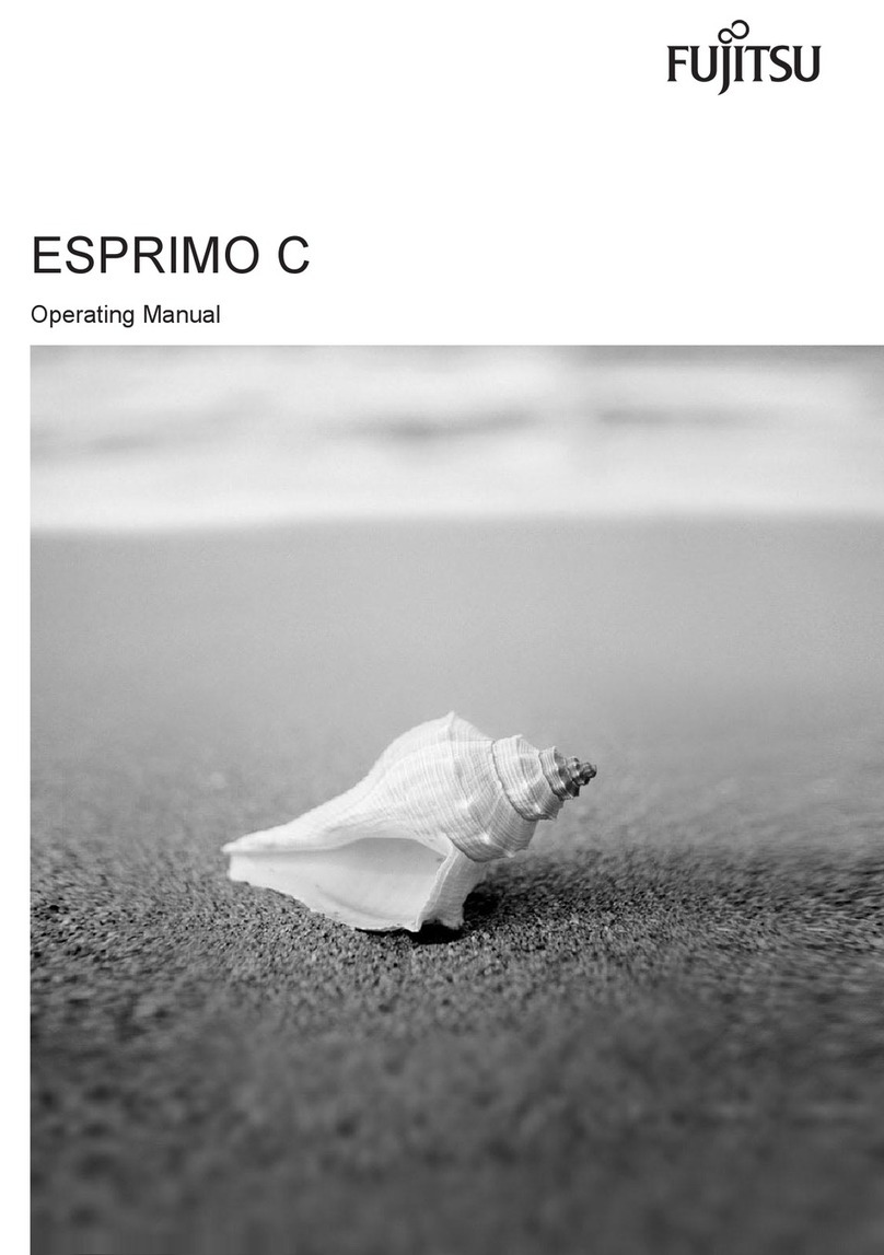Fujitsu Esprimo C series User manual