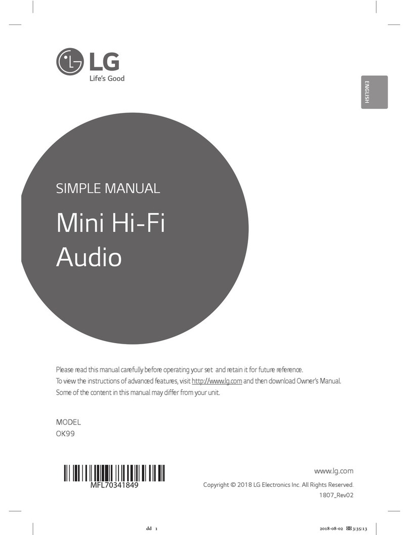 LG OK99 Specification sheet