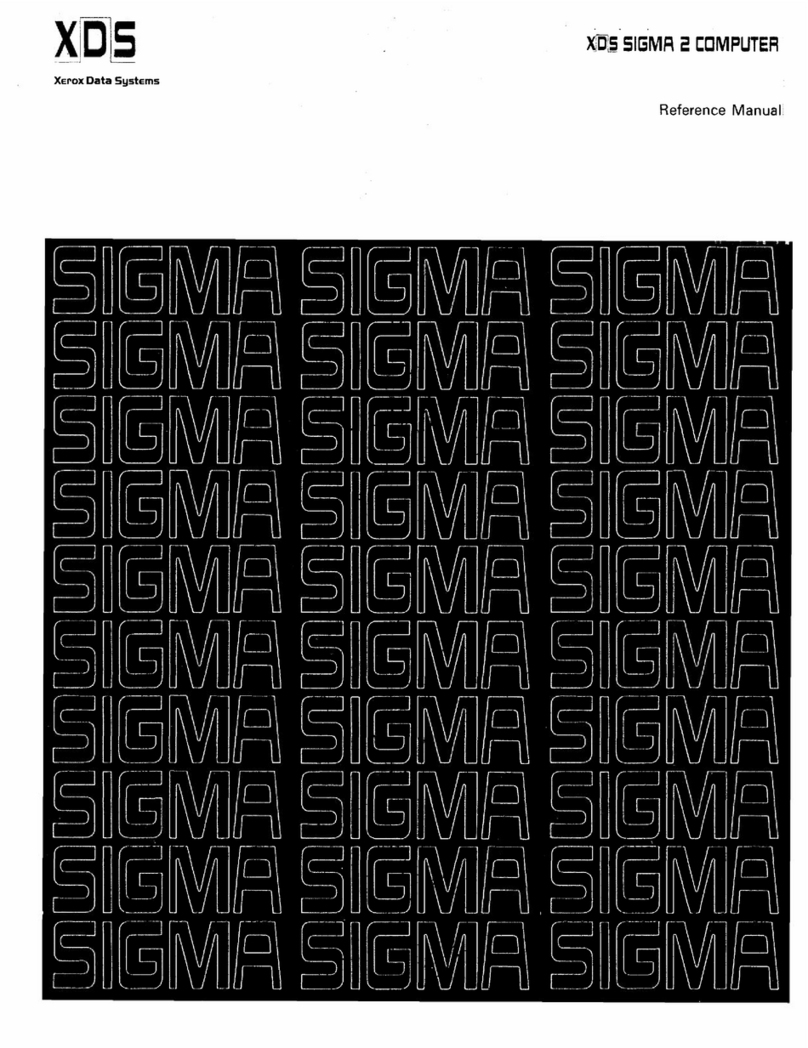 XDS Sigma 2 Reference manual