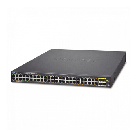 Planet Networking & Communication WGSW-48040HP Installation instructions Planet Networking & Communication WGSW-48040HP Installation instructions