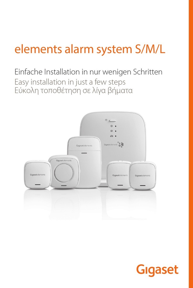 Gigaset Elements Alarm System S Easy installation