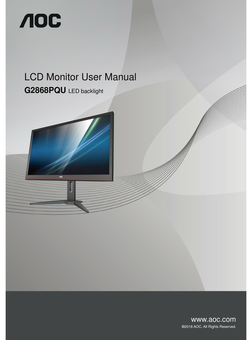AOC G2868PQU User manual