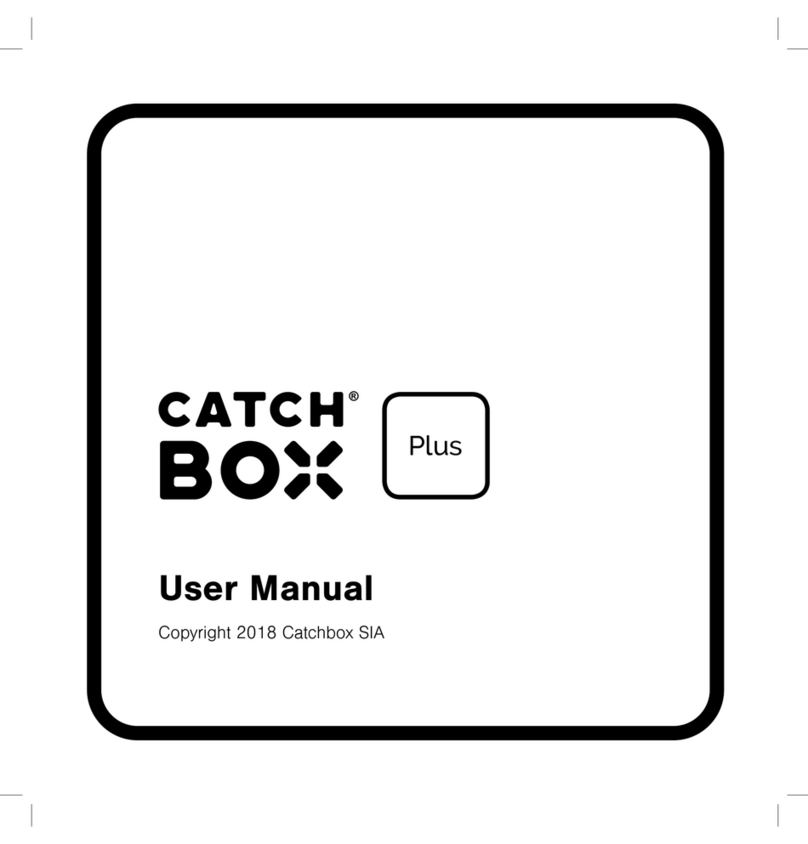 Catchbox Catchbox Plus user manual