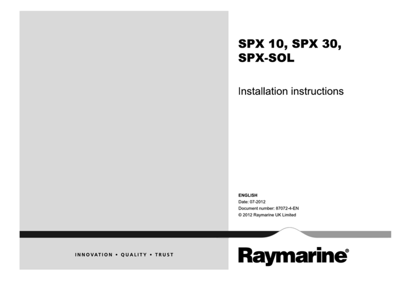 Raymarine SPX 10 User manual