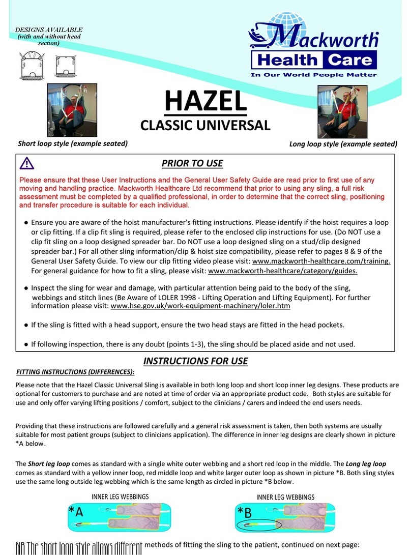 Mackworth Hazel Classic Universal user manual Mackworth Hazel Classic Universal user manual