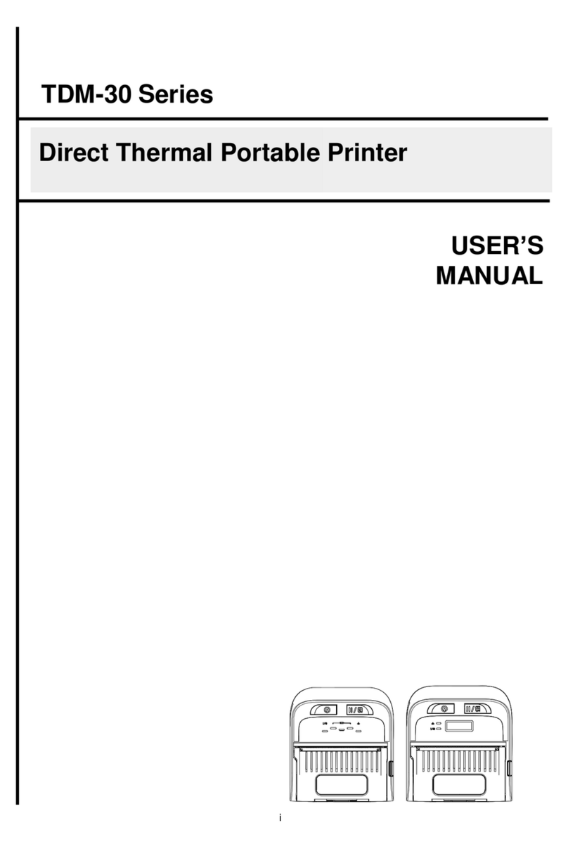 TSC TDM-30 Series User manual
