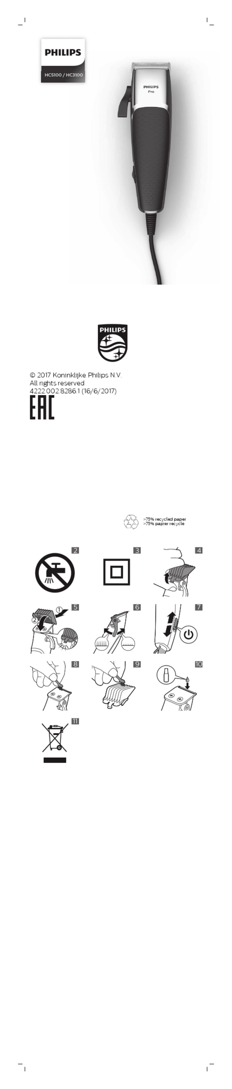 Philips HC5100 User manual