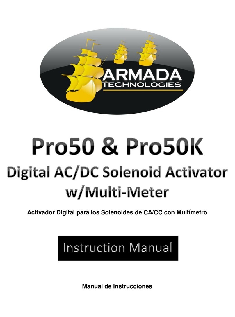 Armada Technologies Pro50K User manual