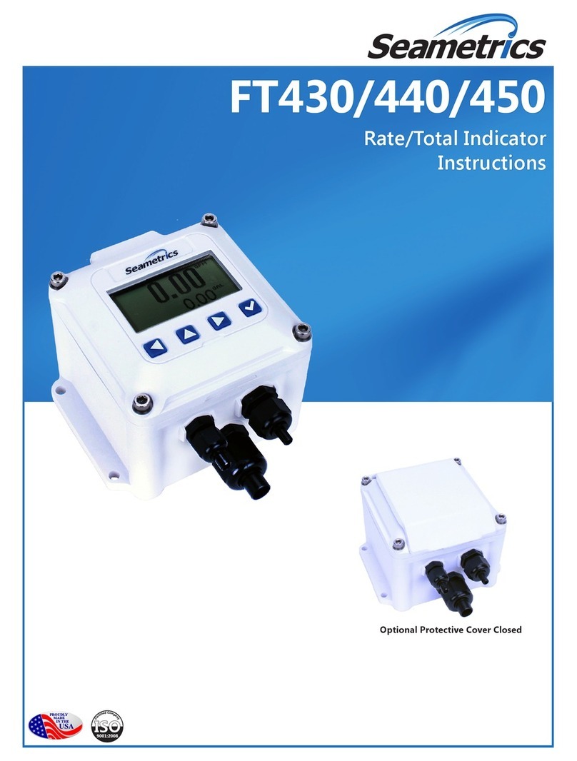 Seametrics FT450 instructions
