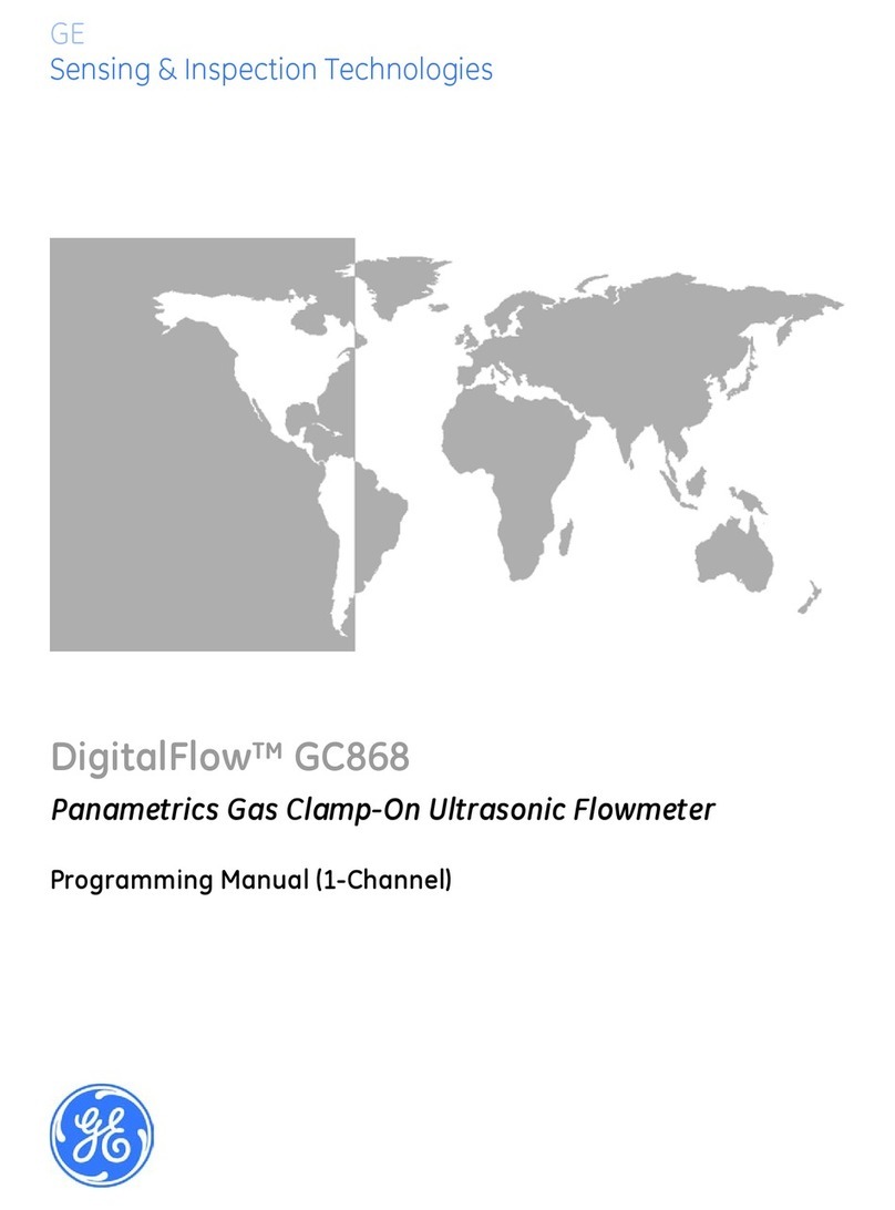 GE DigitalFlow GC868 Owner's manual