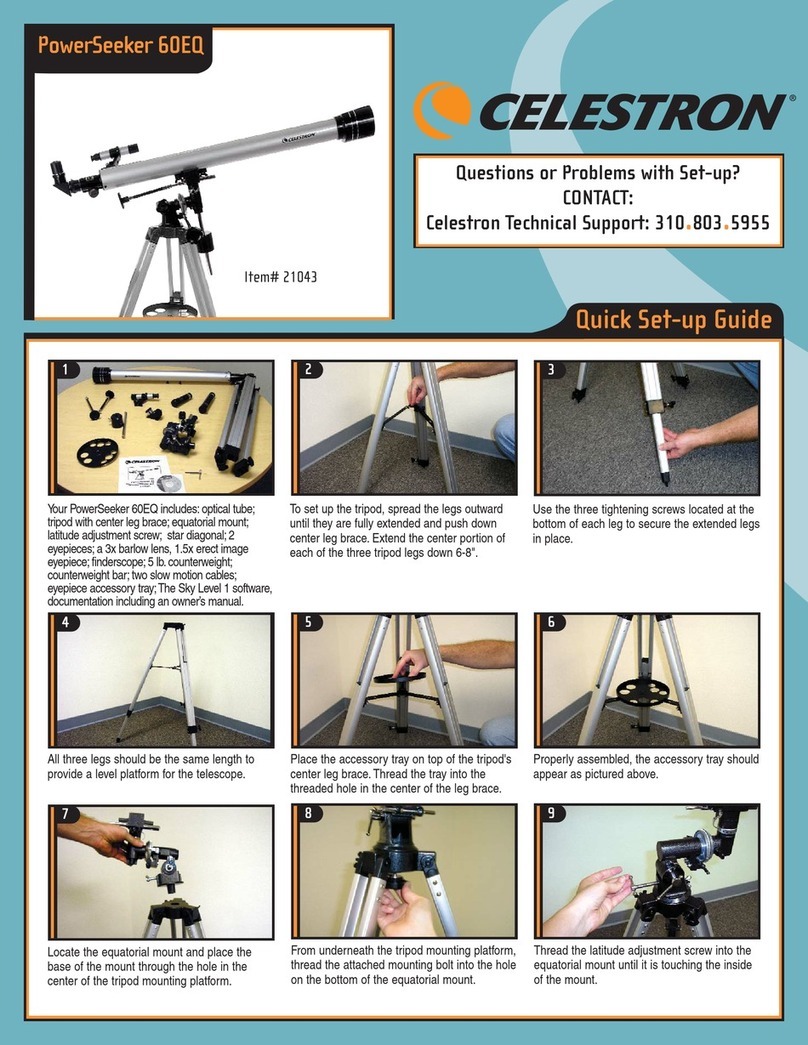 Celestron PowerSeeker 60 EQ User manual