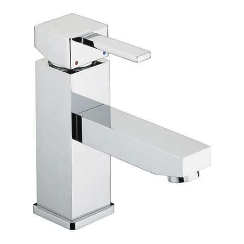 Bristan Quadrato Tap Range Wiring diagram