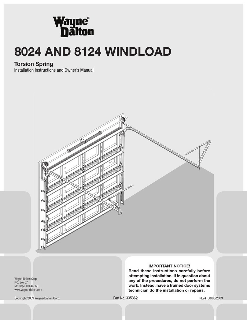 Wayne-Dalton 8124 Quick start guide