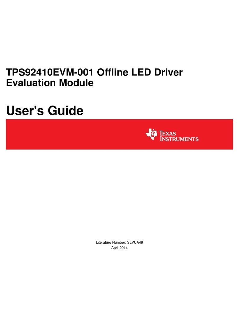 Texas Instruments TPS92410EVM-001 User manual
