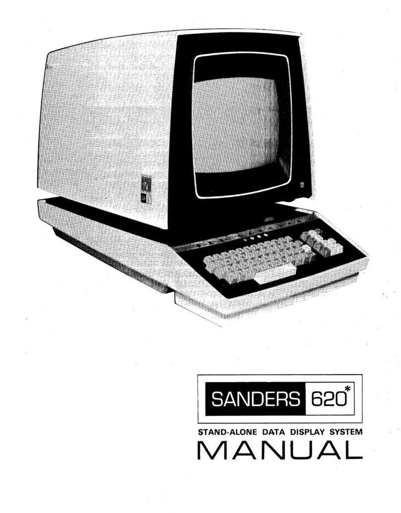 Sanders Associates Sanders 620 manual