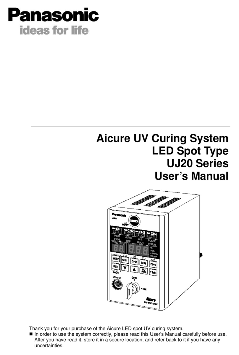 Panasonic UJ20 Series user manual