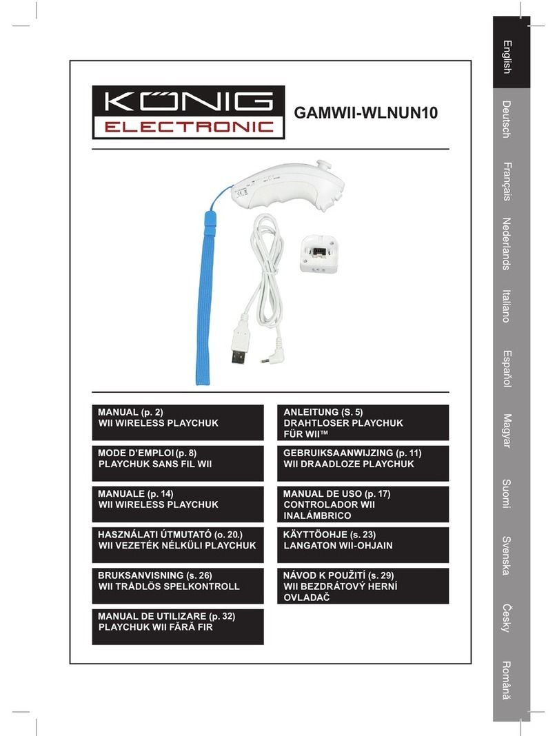 Konig GAMWII-WLNUN10 manual