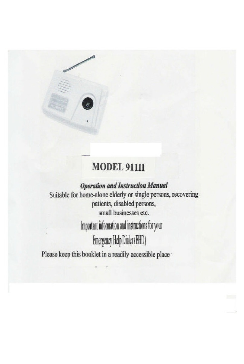 ECS 911II Operation and instruction manual ECS 911II Operation and instruction manual
