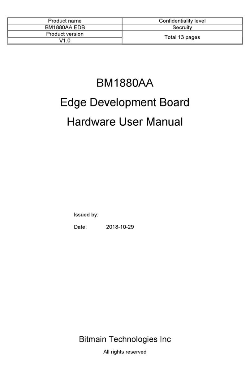 BITMAIN BM1880AA Hardware user manual