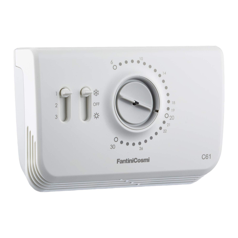 Fantini Cosmi C61 installation instructions Fantini Cosmi C61 installation instructions