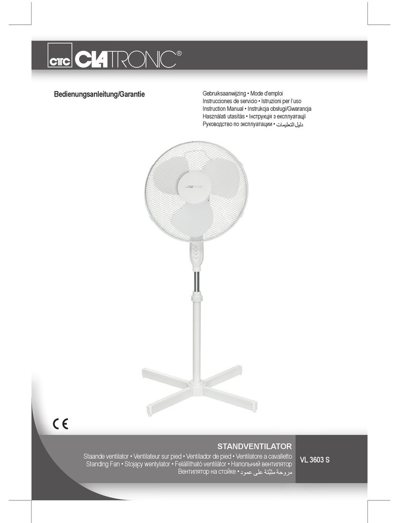 Clatronic VL 3603 S User manual Clatronic VL 3603 S User manual