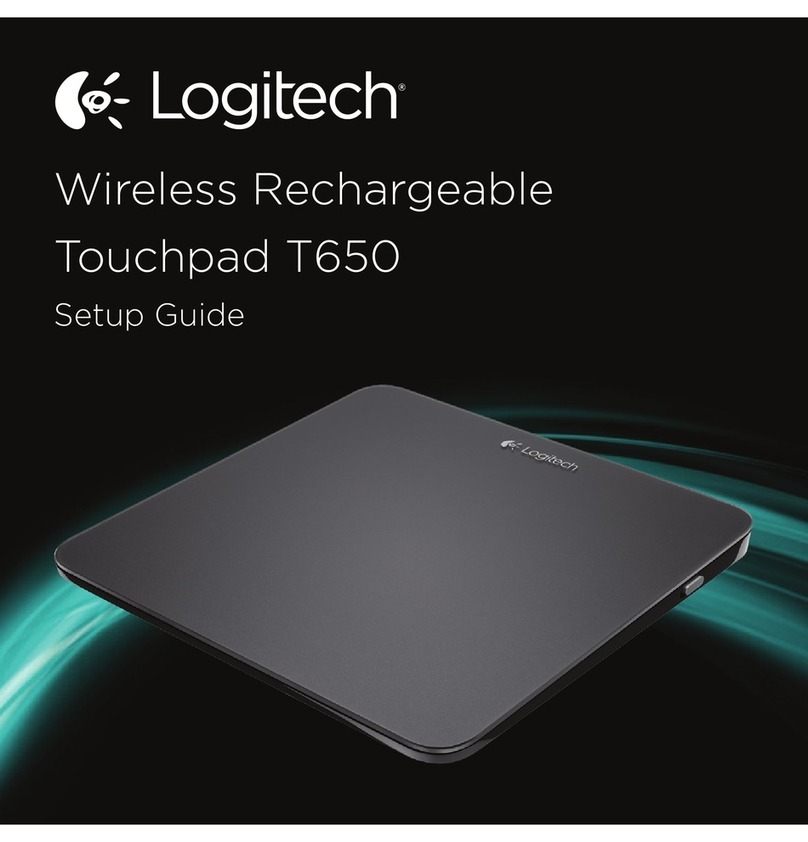 Logitech T650 Setup guide