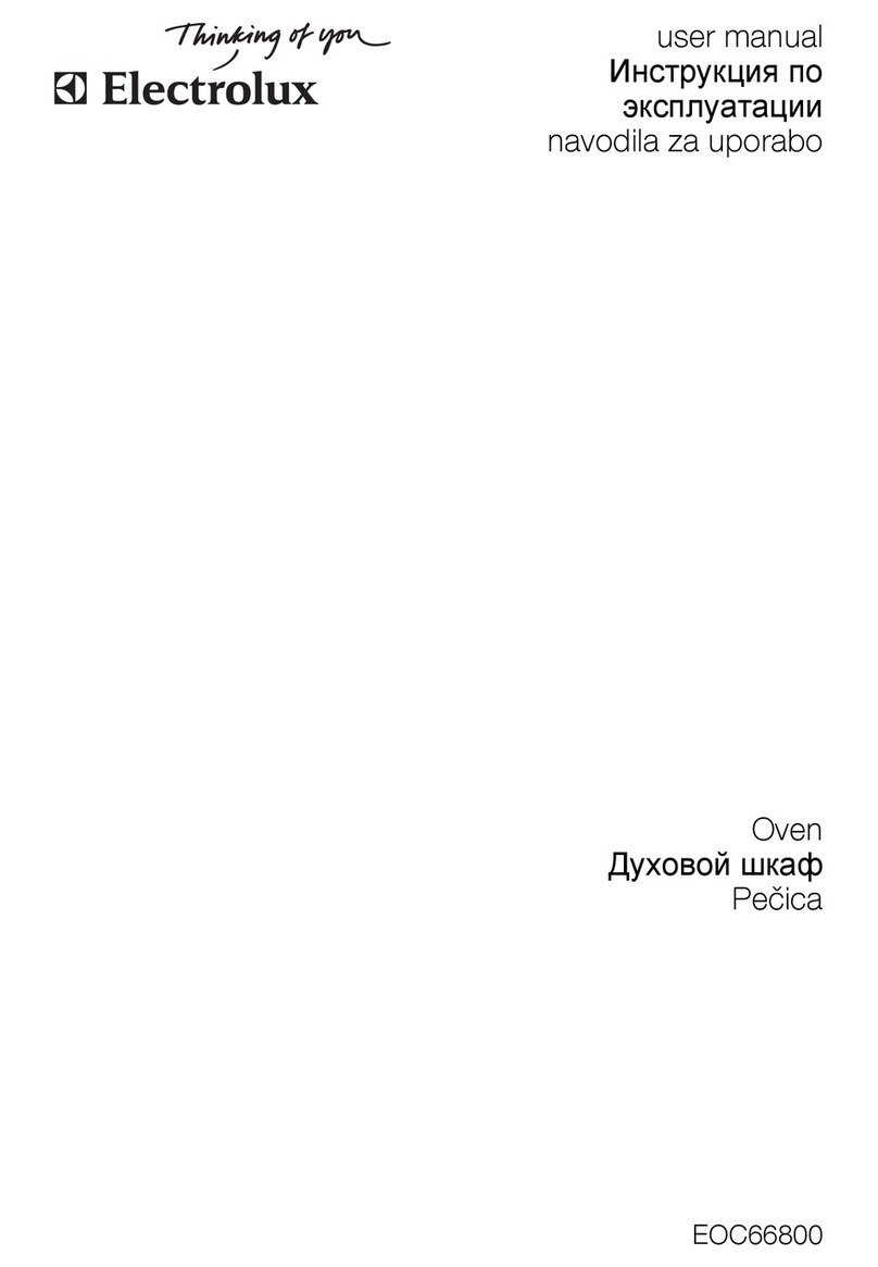 Electrolux EOC66800 User manual