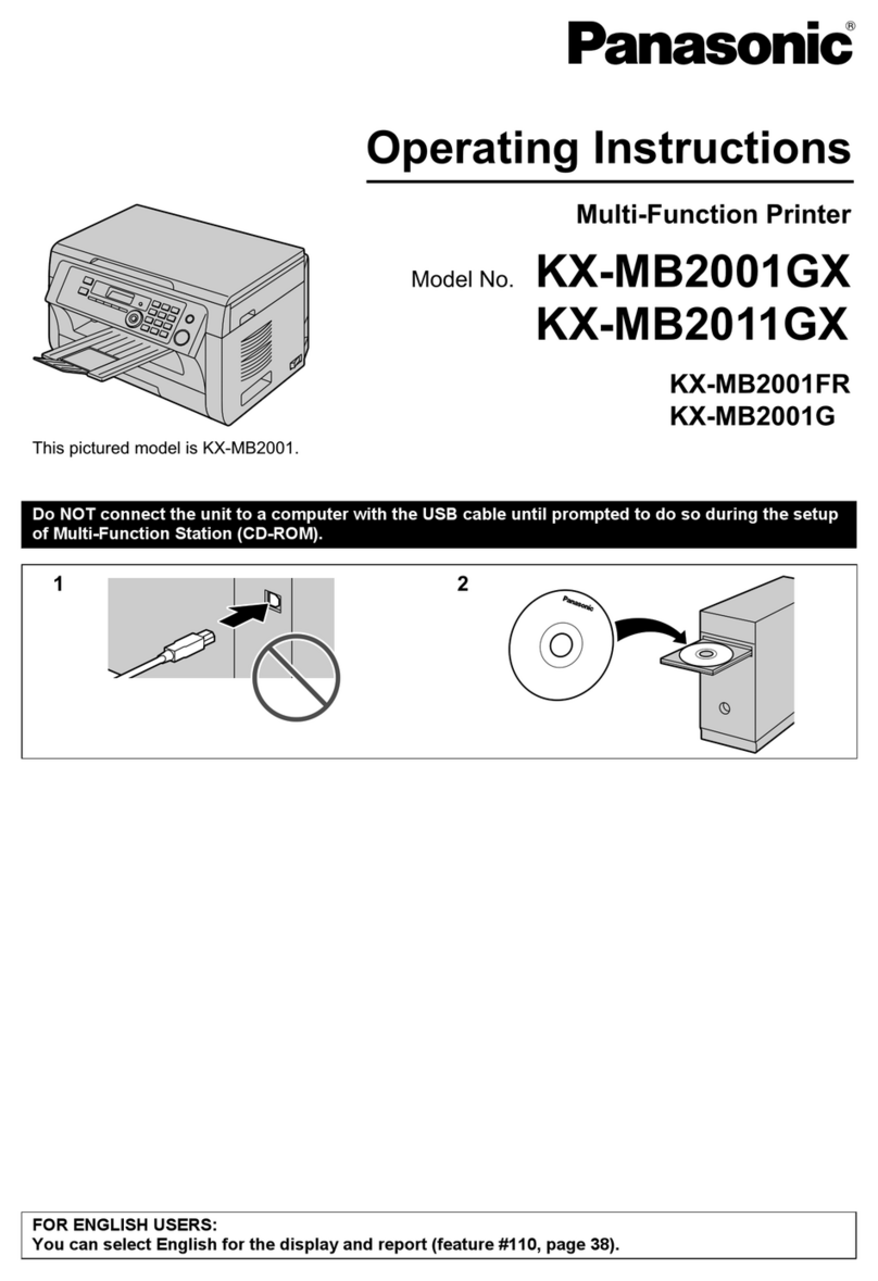 Panasonic KX-MB2011GX User manual