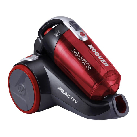Hoover Reactiv user manual