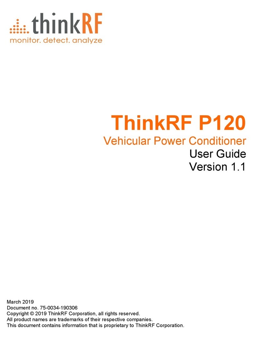 ThinkRF P120 user guide