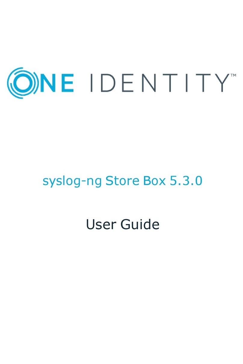 One Identity syslog-ng Store Box 5.3.0 user guide