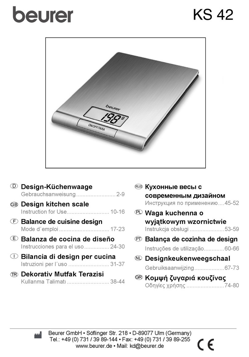 Beurer KS 42 Instructions for use
