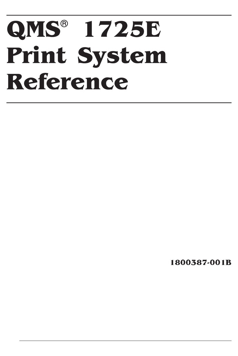 QMS 1725E Reference