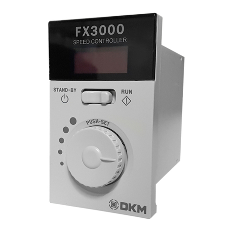DKM Motor Co., Ltd. FX3000 manual