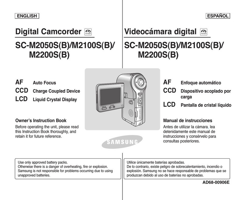 Samsung SC-M2050S Owner's manual