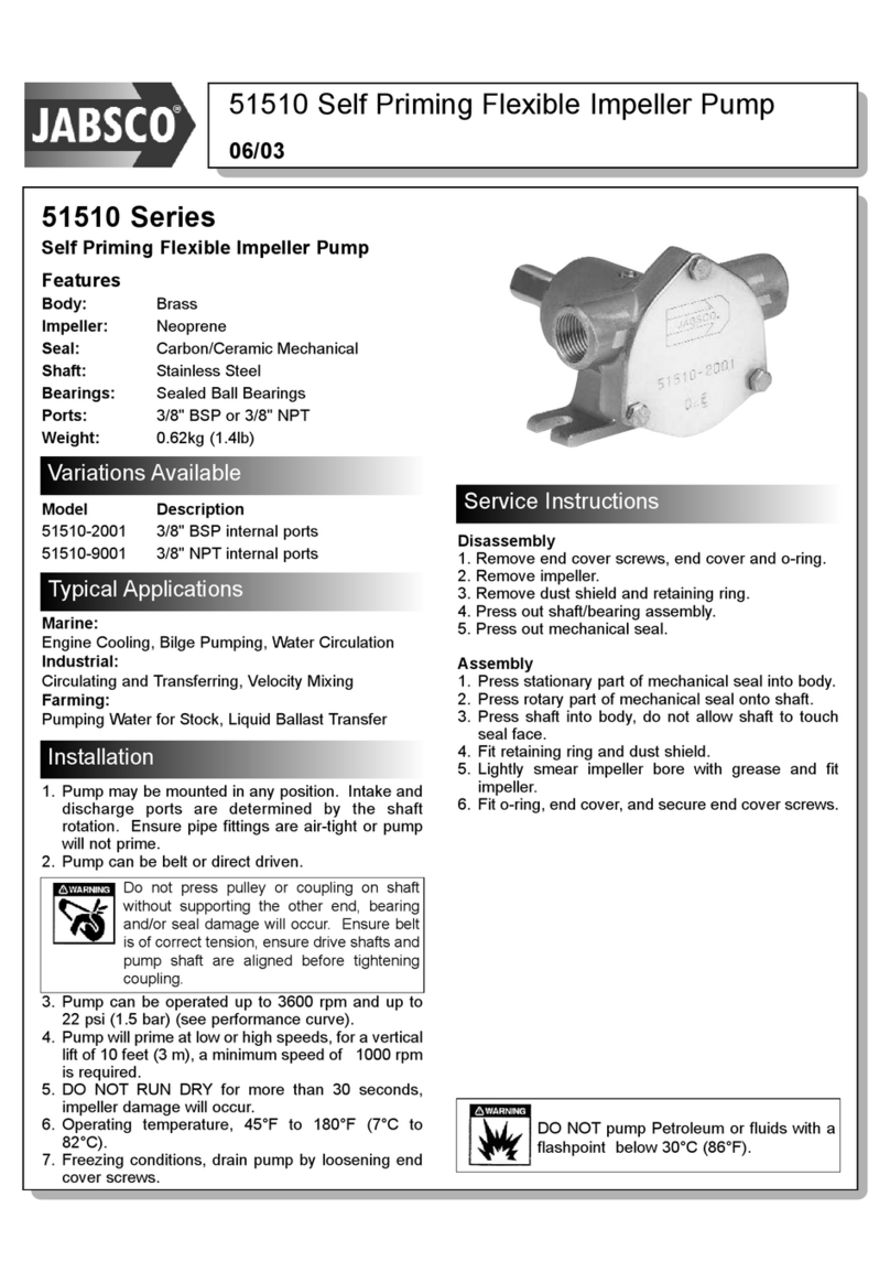 JABSCO 51510 Series User manual JABSCO 51510 Series User manual