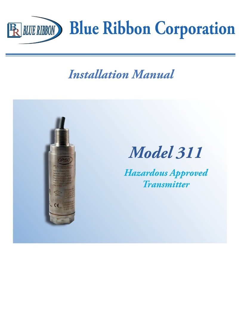 Blue Ribbon 311 installation manual