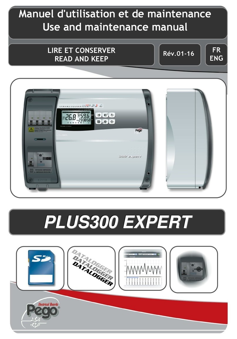 Pego PLUS300 Expert VD 4 Use and maintenance manual